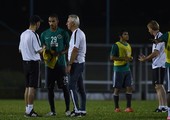 المنتخب السعودي يواصل تدريباته استعدادا لمواجهة نظيره الإماراتي في تصفيات المونديال