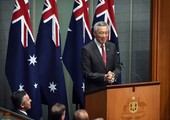 رئيس الوزراء السنغافوري يلقي كلمة أمام البرلمان الأسترالي