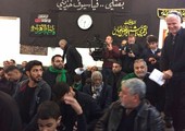 بالفيديو والصور... الممثل الأميركي ‏مورغان فريمان في إحدى الحسينيات بلندن