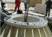 بالفيديو... البدء بتركيب أكبر مظلة بالعالم في الحرم المكي