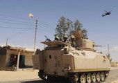 مقتل ثلاثة عسكريين مصريين في مواجهات مع مسلحين في سيناء