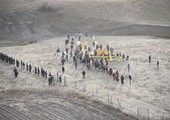 اعتقال عشرات المتظاهرين عند موقع بناء خط أنابيب نفطي في نورث داكوتا