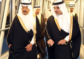 نائب العاهل ولي العهد في مقدمة مستقبلي رئيس الوزراء لدى عودته إلى البلاد مساء اليوم