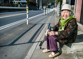 عدد المسنين يزداد بشكل مقلق في اليابان 