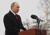 بوتين يدشن نصباً تذكارياً للمؤسس الروحي لروسيا ويدعو للوحدة