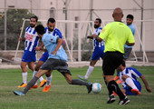 الكهرماء يواصل عروضه القوية أمام جيبك في دوري الشركات الكروي