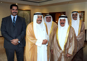 وزير الديوان الملكي يستقبل الأديب الكويتي عبدالعزيز سعود البابطين