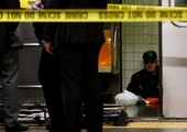 بالصور... دفع امرأة أمام قطار بمحطة للمترو في نيويورك
