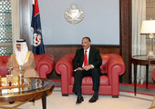وزير الداخلية يشيد خلال لقائه برئيس الجمعية الوطنية الباكستانية بالعلاقات الثنائية ودور الجالية الباكستانية في البحرين