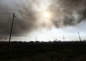 الطيران العراقي يلقي ملايين المنشورات والصحف على مدينة الموصل