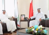 وزير النفط يبحث التعاون مع رئيس الشركة العربية البحرية لنقل البترول