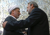 لاريجاني: سياسة إيران هي تعزيز قدرات جميع الفئات العراقية
