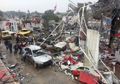 مقتل 125 شخصا وإصابة 95 في حصيلة نهائية لانفجار الحلة بالعراق