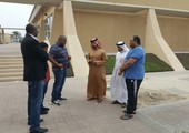 بالصور... العوضي يتفقد استعدادات وجاهزية مقر وسكن وفود خليجية رفع الأثقال