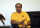 خالد كانو يهنئ خالد بن حمد بمناسبة تكريم الاتحاد البحريني لألعاب القوى ومنحه جائزة التميز والإبداع