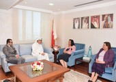 وزيرة الصحة تستقبل وفدًا من شركة تسهيلات البحرين