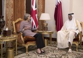 أمير قطر ورئيسة وزراء بريطانيا يستعرضان العلاقات الثنائية بين البلدين