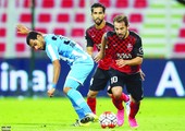 الأهلي يفوز على الشارقة والجزيرة يتغلب على حتا في الدوري الاماراتي