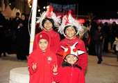 حضور جماهيري كبير في ثالث أيام مهرجان العيد الوطني... وغداً الحفل الختامي لعبدالله الرويشد بحلبة البحرين