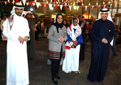 الجودر يشهد مهرجان العيد الوطني العائلي الذي نظمه مركز سلمان الثقافي