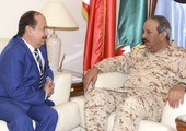 القائد العام لقوة الدفاع يستقبل السفير اليمني بمناسبة تعيينه