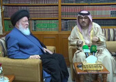 سفير البحرين ببغداد يلتقي المرجع الديني السيد حسين الصدر