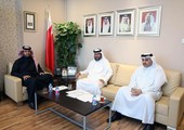 الحاج يبحث التعاون مع المجلس البلدي بالمحافظة الشمالية