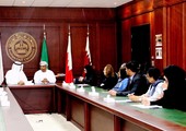 المركز الإحصائي لدول الخليج العربية في عمان يزور جامعة الخليج العربي لبحث أطر التعاون المشترك