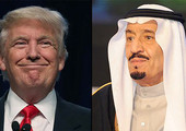 بالصور... البيت الأبيض: اتفاق العاهل السعودي وترامب على دعم إقامة مناطق آمنة بسورية واليمن