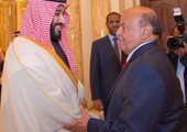 الرئيس اليمني يسلم وزير الدفاع السعودي رسالة للعاهل السعودي