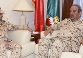 القائد العام يستقبل مساعد وكيل الحرس الوطني السعودي للقطاع الشرقي للشئون العسكرية