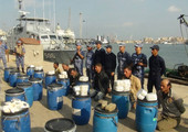 القوات البحرية المصرية تحبط محاولة لتهريب شحنة مخدرات لداخل البلاد