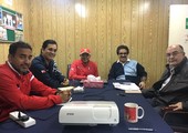 لجنة شئون التدريب والمدربين تزور اتحاد التنس