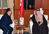 وزير الديوان الملكي يستقبل السفير اليمني بمناسبة تعيينه  