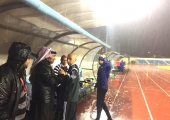 بالفيديو... سوء أرضية ملعب مدينة خليفة بسبب الأمطار يؤجل مباراتي دورينا