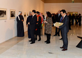 بالصور... معرض لمحات من التصوير لفنان ياباني في متحف البحرين الوطني