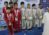 بالصور... أحمر السباحة يرفع رصيده بخليجي 14 للمجرى القصير لـ 13 ميدالية ملونة