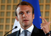 المرشح الرئاسي الفرنسي إيمانويل ماكرون يطالب 