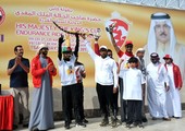 بالصور... ناصر بن حمد يتوج أبطال كأس الملك للقدرة