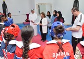 بالصور... حياة بنت عبدالعزيز تزور تدريبات منتخبي البولينغ والتايكوندو