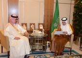 وزير الخارجية السعودي يتسلم رسالة من نظيره القطري