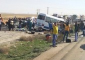 مصرع 9 اشخاص واصابة 19 في حادث اصطدام في الاردن