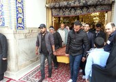 دفن الشاب المتوفى بسكتة قلبية مهدي الستراوي في إيران