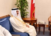البحرين : محمد بن مبارك يستقبل رئيس الجامعة الأوروبية