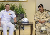 البحرين : المفتش العام يبحث مع رئيس أركان العمليات في القيادة البحرية الغربية للأسطول الهندي تعزيز التعاون المشترك 