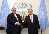 وزير الخارجية يؤكد لدى اجتماعه مع الأمين العام للأمم المتحدة أهمية التزام مكتب 