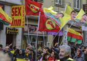 أكراد يتظاهرون في فرانكفورت تحت شعار 