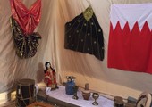 طلبة بحرينيون يشاركون بركن خاص عن ثقافة وتراث البحرين في مصر