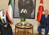 أمير الكويت يصل إلى تركيا في زيارة الرسمية