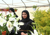 البحرين : بالصور... انطلاق معرض الزهور في يومه الأول  